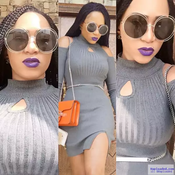 Actress Rukky Sanda Steps Out In Sexy Dress